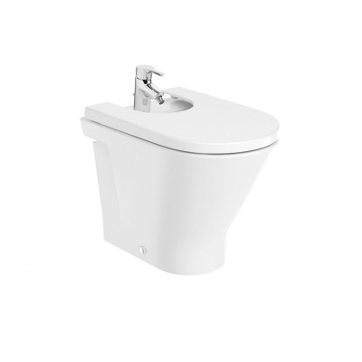 Roca Gap Round bidet stojący biała Supraglaze® A3570N7S00