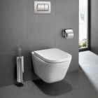 Roca Gap Square miska WC wisząca Rimless biała Supraglaze® A34647LS00