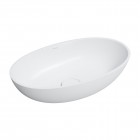 Omnires Shell M+ umywalka nablatowa 60x36 cm biały mat SHELLUNBM