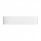 Omnires Ovo M+ umywalka nablatowa 55x36 cm biały połysk OVOUNBP