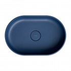 Omnires Ovo M+ umywalka nablatowa 55x36 cm midnight blue OVOUNMB