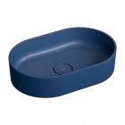 Omnires Ovo M+ umywalka nablatowa 55x36 cm midnight blue OVOUNMB