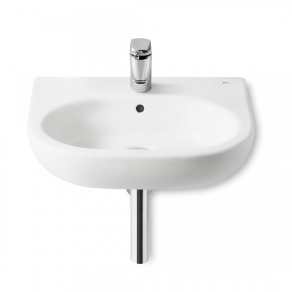 Roca Meridian ścienna umywalka 55x46 cm biała Supraglaze® A327243S00