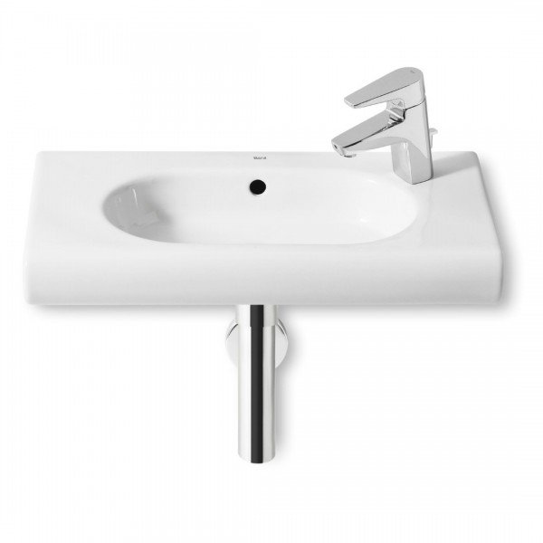 Roca Meridian Compacto umywalka ścienna 60x32 cm biała Supraglaze® A32724TS00