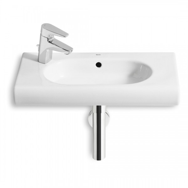 Roca Meridian Compacto umywalka ścienna 60x32 cm biała Supraglaze® A32724XS00