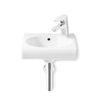 Roca Meridian Compacto umywalka ścienna 35x32 cm biała Supraglaze® A327249S00