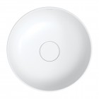 Omnires Silk M+ umywalka nablatowa okrągła 40 cm biały mat SILKR400BM