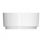 Omnires Cadence M+ umywalka nablatowa 42x37 cm biały połysk CADENCE420BP