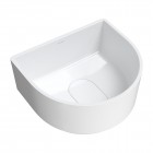 Omnires Cadence M+ umywalka nablatowa 42x37 cm biały połysk CADENCE420BP