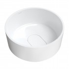Omnires Cadence M+ umywalka nablatowa okrągła 42 cm biały połysk CADENCER420BP