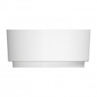 Omnires Cadence M+ umywalka nablatowa okrągła 42 cm biały mat CADENCER420BM