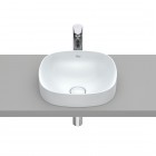 Roca Inspira Soft umywalka wpuszczana w blat 37x37 cm perła A32750R630