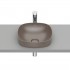 Roca Inspira Soft umywalka wpuszczana w blat 37x37 cm cafe A32750R660