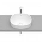 Roca Inspira Soft umywalka wpuszczana w blat 37x37 cm biały mat A32750R620