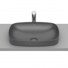 Roca Inspira Soft umywalka wpuszczana w blat 55x37 cm onyks A327504640