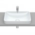 Roca Inspira Square umywalka wpuszczana w blat 55x37 cm perła A327534630
