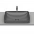 Roca Inspira Square umywalka wpuszczana w blat 55x37 cm onyks A327534640