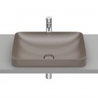 Roca Inspira Square umywalka wpuszczana w blat 55x37 cm cafe A327534660