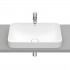 Roca Inspira Square umywalka wpuszczana w blat 55x37 cm biały mat A327534620
