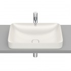 Roca Inspira Square umywalka wpuszczana w blat 55x37 cm beżowy A327534650