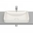 Roca Inspira Square umywalka wpuszczana w blat 55x37 cm beżowy A327534650