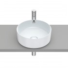 Roca Inspira Round umywalka nablatowa okrągła 37 cm perła A327523630