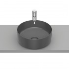 Roca Inspira Round umywalka nablatowa okrągła 37 cm onyks A327523640