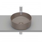 Roca Inspira Round umywalka nablatowa okrągła 37 cm cafe A327523660