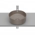 Roca Inspira Round umywalka nablatowa okrągła 37 cm cafe A327523660