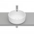 Roca Inspira Round umywalka nablatowa okrągła 37 cm biały mat A327523620