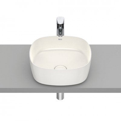 Roca Inspira Soft umywalka nablatowa 37x37 cm beżowy A327502650