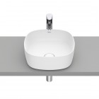 Roca Inspira Soft umywalka nablatowa 37x37 cm biały mat A327502620
