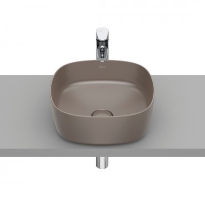 Roca Inspira Soft umywalka nablatowa 37x37 cm cafe A327502660