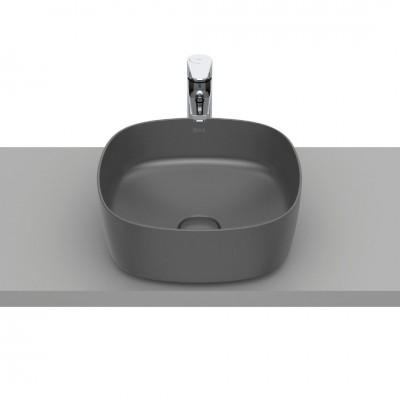 Roca Inspira Soft umywalka nablatowa 37x37 cm onyks A327502640