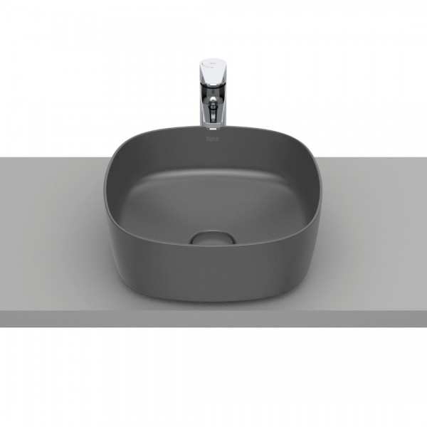 Roca Inspira Soft umywalka nablatowa 37x37 cm onyks A327502640