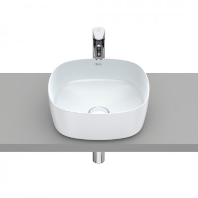 Roca Inspira Soft umywalka nablatowa 37x37 cm perła A327502630