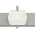 Roca Inspira Square umywalka nablatowa 37x37 cm beżowy A327532650