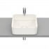 Roca Inspira Square umywalka nablatowa 37x37 cm beżowy A327532650