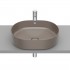 Roca Inspira Round umywalka nablatowa 50x37 cm cafe A327520660