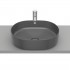Roca Inspira Round umywalka nablatowa 50x37 cm onyks A327520640