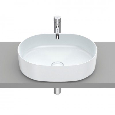 Roca Inspira Round umywalka nablatowa 50x37 cm perła A327520630