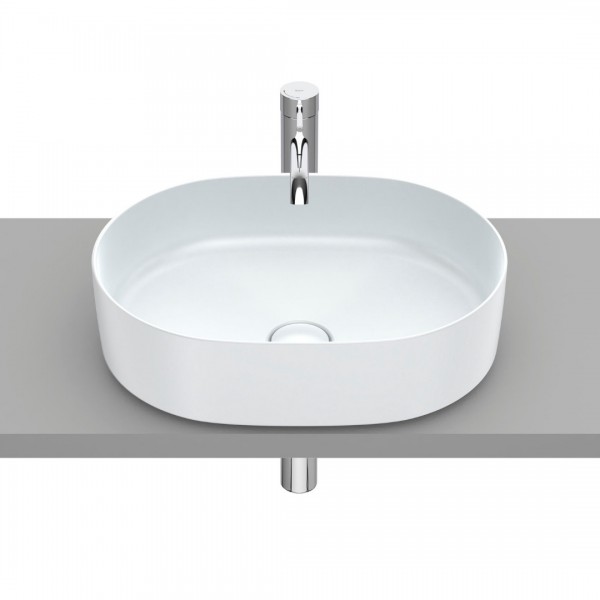 Roca Inspira Round umywalka nablatowa 50x37 cm perła A327520630