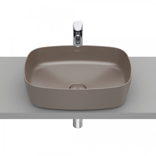 Roca Inspira Soft umywalka nablatowa 50x37 cm cafe A327500660