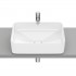Roca Inspira Square umywalka nablatowa 50x37 cm biała Supraglaze® A327530S00