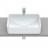 Roca Inspira Square umywalka nablatowa 50x37 cm perła A327530630