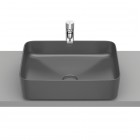Roca Inspira Square umywalka nablatowa 50x37 cm onyks A327530640