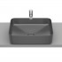 Roca Inspira Square umywalka nablatowa 50x37 cm onyks A327530640