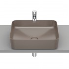 Roca Inspira Square umywalka nablatowa 50x37 cm cafe A327530660