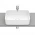 Roca Inspira Square umywalka nablatowa 50x37 cm biały mat A327530620