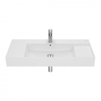 Roca Inspira Square umywalka ścienna 100x49 cm biały mat A32752A620